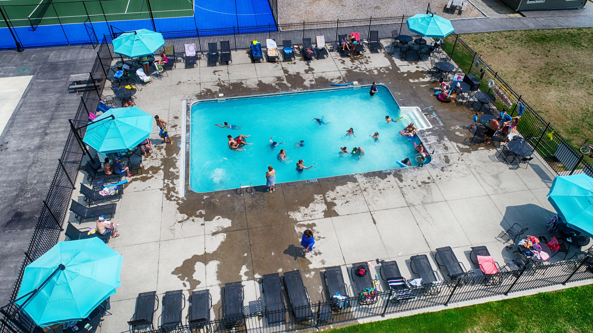 Two Saltwater Swimming Pools