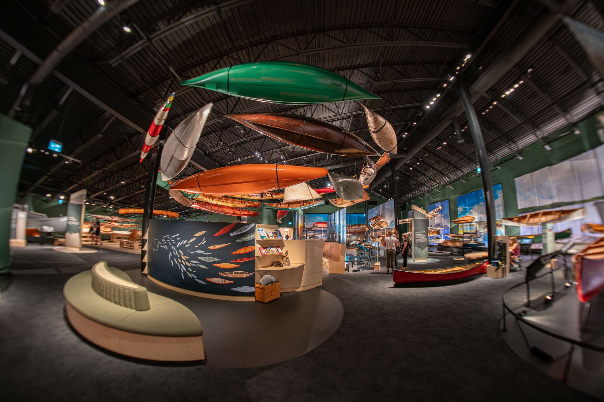 Canoe Museum Interior